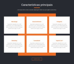 Características Importantes