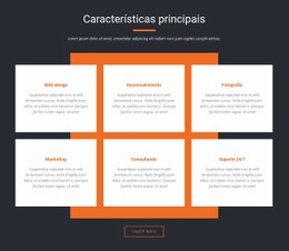 CSS Grátis Para Características Importantes