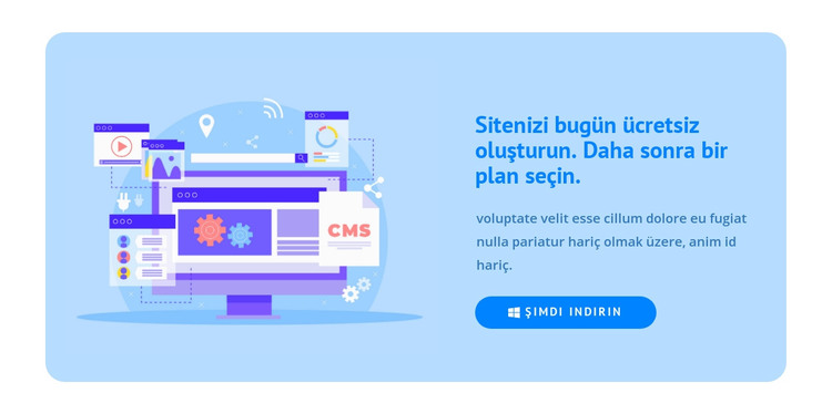 Başarı ve yükseliş HTML Şablonu