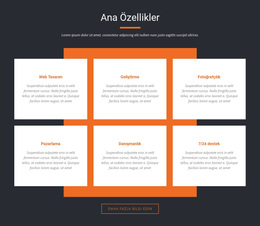 Önemli Özellikler - Ücretsiz WordPress Teması