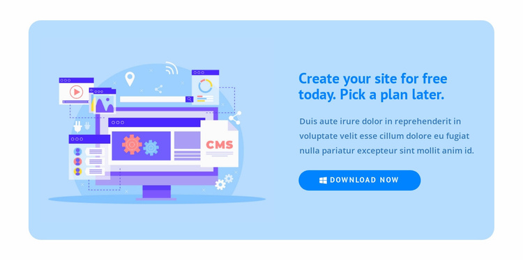 Success and rise Landing Page