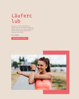 10 Wochen Laufendes Programm Site-Vorlage
