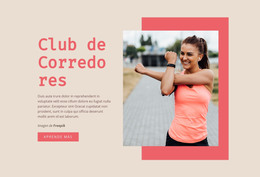 Programa De Carrera De 10 Semanas Plantilla HTML