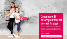 Lezione Di Yoga In Famiglia - Tema WordPress Premium