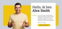 Ik Ben Webdesigner - Gratis HTML5-Sjabloon