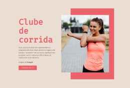 Modelo HTML5 Programa De Corrida De 10 Semanas Para Qualquer Dispositivo