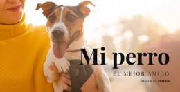 Mi Perro: Maqueta De Sitio Web Profesional Personalizable