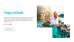 Die Beste HTML5-Vorlage Für Yoga Urlaub