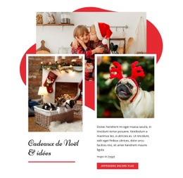 Superbe Conception De Site Web Pour Cadeaux Et Idees Cristnas