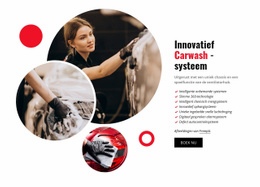 Innovatief Carwashsysteem - Creatief, Multifunctioneel Siteontwerp