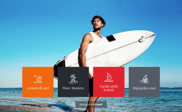 Lezioni Di Surf Avanzate - Tema WordPress Reattivo