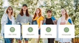 Öko-Abfalllösungen E-Commerce-Website