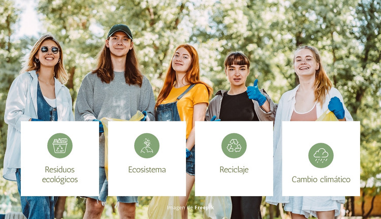 Soluciones Eco Waste Plantilla HTML
