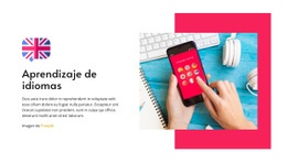 Aprendizaje De Idiomas - Inspiración De Plantilla HTML5