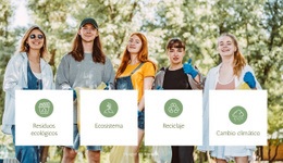 Soluciones Eco Waste: Plantilla HTML5 Adaptable
