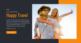 Active Adventure Travel Tours - Homepage Design