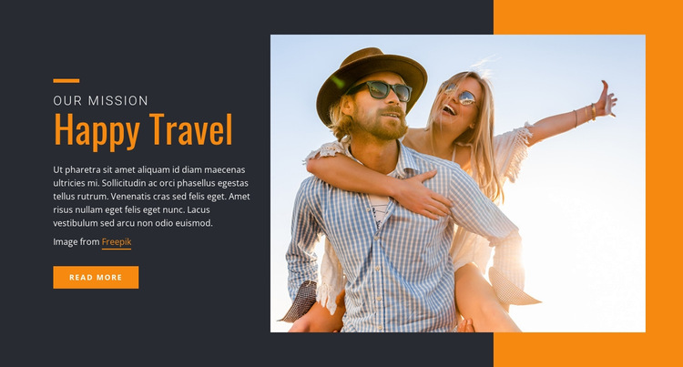  Actieve avontuurlijke reisreizen HTML5-sjabloon