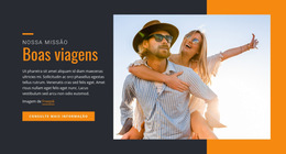 Viagens Ativas De Aventura - Modelo De Página HTML