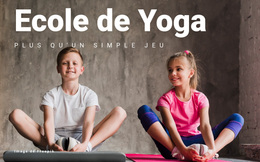Thème WordPress Gratuit Pour Ecole De Yoga