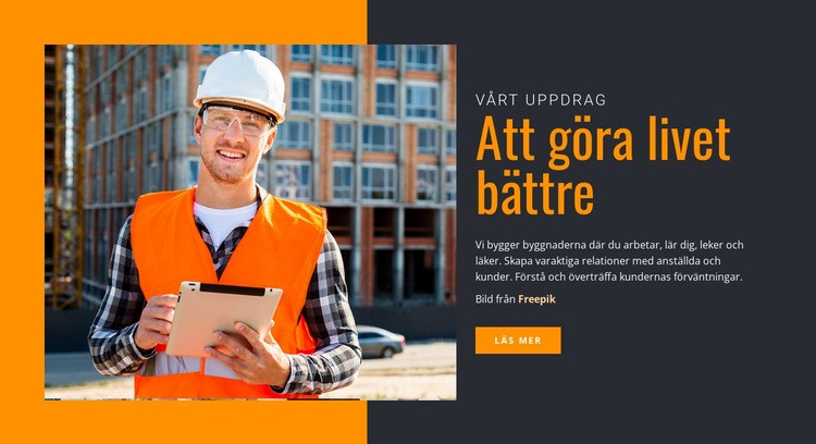 Att göra livet bättre CSS -mall