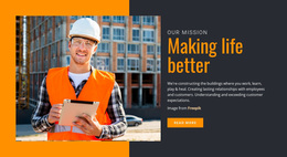 Making Life Better - Website Design