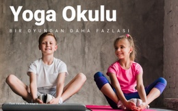 Yoga Okulu Için En Iyi Açılış Sayfası Tasarımı