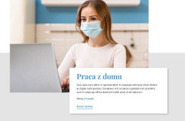 Praca W Domu Podczas COVID-19 - Responsywne Szablony Stron Internetowych