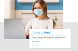 Praca W Domu Podczas COVID-19 - Pobranie Szablonu Strony Internetowej