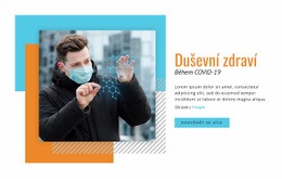 Duševní Zdraví Během COVID-19 - Responzivní HTML Šablona