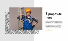 Entreprise De Réparation À Domicile - Maquette De Site Web Moderne