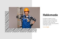 Ev Onarım Şirketi - HTML Builder