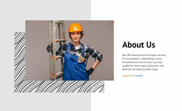 Home Repair Company - Best Website Design