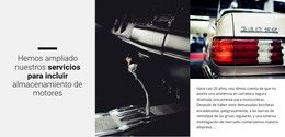 Servicios De Motor: Plantilla HTML Y CSS