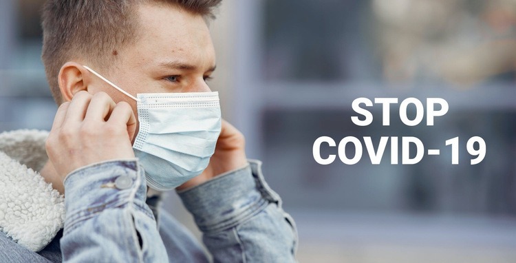 Stop pandemic Html Code Example