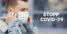 Stoppa Pandemin - Vackert WordPress-Tema