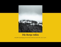 Der Berg Ruft