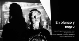 Historia En Blanco Y Negro - Diseño Profesional Personalizable