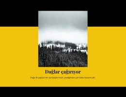 Dağ Çağırıyor Için En İyi Web Sitesi Tasarımı