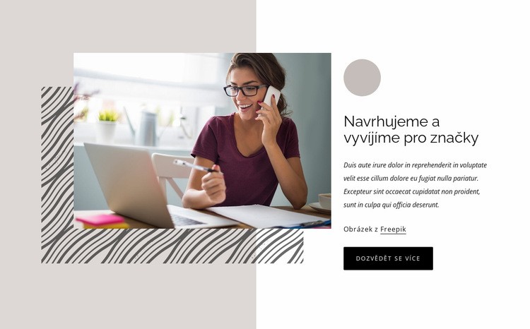 Navrhujeme a vyvíjíme pro značky Téma WordPress