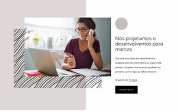 Nós Projetamos E Desenvolvemos Para Marcas - Construtor De Sites Gratuito