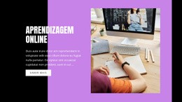 Cursos De Informática - Designer Da Página De Destino