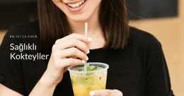 Sağlıklı Kokteyller - En Iyi Açılış Sayfası