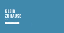 Stay-At-Home-Bestellung – Funktionale HTML5-Vorlage