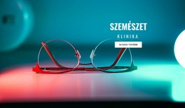 Szemészeti Klinika – Gyönyörű Sablonok Létrehozása