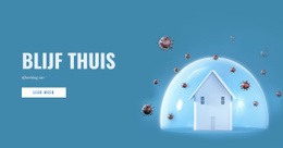 Thuisblijvende Bestelling - Gratis Websitesjabloon