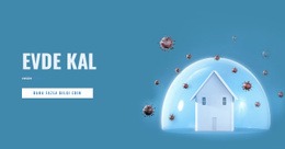 Evde Kalma Düzeni - Duyarlı Joomla Şablonu