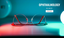 Ophthalmology Clinic - Homepage Design