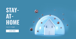 Stay-At-Home Order - Easy-To-Use Web Page Design