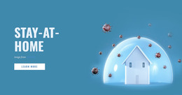 Stay-At-Home Order - Functionality WordPress Theme