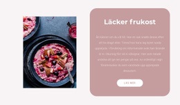 Frukostfrukost - HTML-Mallkod